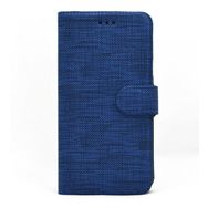 Teleplus Huawei Y7 2019 Kahverengi Kumaş Spor Standlı Cüzdan Kılıf