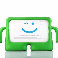 Teleplus iPad 10.2 2021 9. Nesil İbuy Karakter Silikon Yeşil Kılıf