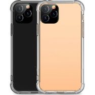 Teleplus iPhone 11 Darbe Dayanıklı Sert Silikon Şeffaf Kılıf