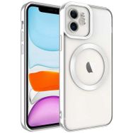 Teleplus iPhone 11 Kamera Korumalı Manyetik Wiriless Destekli Lazer Setro Silikon Siyah Kılıf