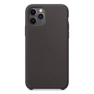 Teleplus iPhone 11 Lansman İçi Süet Silikon Siyah Kılıf