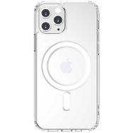 Teleplus iPhone 11 Pro Max Coss Wireless Destekli Hibrit Silikon Şeffaf Kılıf