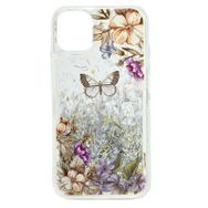 Teleplus iPhone 11 Pro Sulu Desenli Silikon Pembe Kılıf
