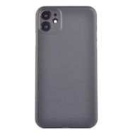 Teleplus iPhone 12 PP Hayalet Mat Silikon Siyah Kılıf
