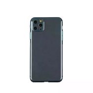 Teleplus iPhone 12 Pro Kamera Korumalı Anti Şok Şeffaf Nano Ekran Koruyucu Siyah Silikon Cep Telefonu Kılıf