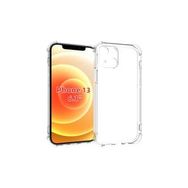 Teleplus Iphone 13 Kamera Korumalı Darbeye Dayanıklı Silikon Şeffaf Nano Ekran Koruyucu Cep Telefonu Kılıfı