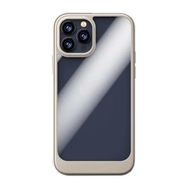 Teleplus iPhone 13 Pro Max Hybrid Bumper Shockproof Silikon Lacivert Cep Telefonu Kılıfı