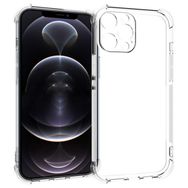 Teleplus iPhone 13 Pro Max Kamera Korumalı Darbeye Dayanıklı Silikon Nano Ekran Koruyucu Şeffaf Cep Telefonu Kılıfı