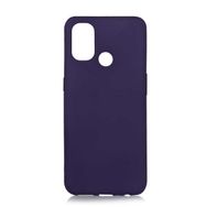 Teleplus Oneplus Nord N100 Lüks Premier Lacivert Silikon Cep Telefonu Kılıf