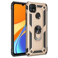 Teleplus Oppo A15s Vega Yüzüklü Tank Kırmızı Ve Silikon Kılıf