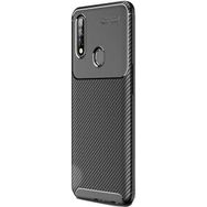 Teleplus Oppo A31 Ultra Soft Negro Karbon Silikon Siyah Kılıf + Nano Ekran Koruyucu