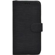 Teleplus Oppo A5 2020 Siyah Kumaş Spor Standlı Cüzdan Kılıf