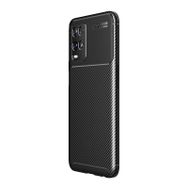 Teleplus Oppo A54 Negro Karbon Lacivert Silikon Kılıf