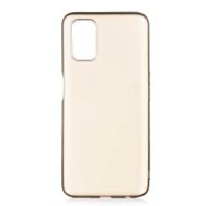 Teleplus Oppo A72 Lüks Mat Nano Ekran Koruyucu Lacivert Silikon Cep Telefonu Kılıf
