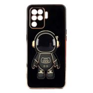 Teleplus Oppo Reno 5 Lite Standlı Kamera Korumalı Astronot Silikon Kılıf