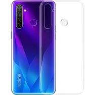 Teleplus Realme 5 Pro Lüks Tpu Şeffaf Nano Ekran Koruyucu Silikon Kılıf