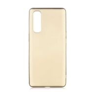 Teleplus Realme 7 Pro Lüks Mat Nano Ekran Koruyucu Gold Silikon Cep Telefonu Kılıf