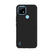 Teleplus Realme C21 Biye Mat Silikon Lacivert Kılıf