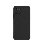 Teleplus Samsung Galaxy A03 Kamera Korumalı Mat Silikon Siyah Kılıf