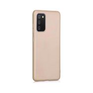 Teleplus Samsung Galaxy A03S Premier Mat Silikon Rose Gold Cep Telefonu Kılıfı