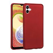 Teleplus Samsung Galaxy A04 Lüks Premier Silikon Kırmızı Kılıf