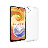 Teleplus Samsung Galaxy A04 Lüks Tpu Silikon Şeffaf Kılıf