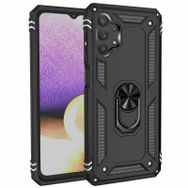 Teleplus Samsung Galaxy A32 4g Vega Yüzüklü Tank Gümüş Silikon Cep Telefonu Kılıf