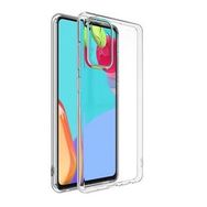 Teleplus Samsung Galaxy A52s 5G Tpu Kamera Korumalı Silikon ve Nano Ekran Koruyucu Şeffaf Cep Telefonu Kılıfı