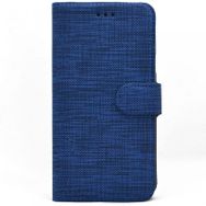 Teleplus Samsung Galaxy A7 2017 Kumaş Spor Standlı Cüzdan Siyah Kılıf