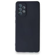 Teleplus Samsung Galaxy A72 Kamera Korumalı İçi Kadife Mor Ve Silikon Kılıf