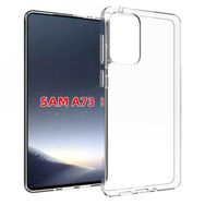 Teleplus Samsung Galaxy A73 Kılıf Lüks Korumalı Tpu Silikon Şeffaf Cep Telefonu Kılıfı