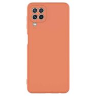 Teleplus Samsung Galaxy M32 4G Kamera Korumalı Lansman Mat Silikon Mor Kılıf