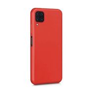 Teleplus Samsung Galaxy M32 4G Lüks Mat Silikon Kırmızı Kılıf