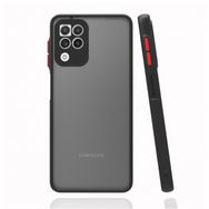Teleplus Samsung Galaxy M32 4G Montreal Kamera Korumalı Silikon Kırmızı Kılıf