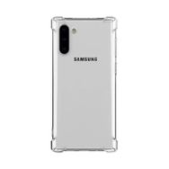 Teleplus Samsung Galaxy Note 10 Darbe Korumalı Silikon Şeffaf Cep Telefonu Kılıfı