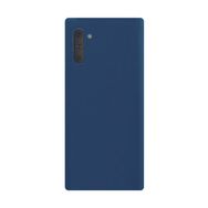 Teleplus Samsung Galaxy Note 10 Lüks Mat Lacivert Silikon Kılıf