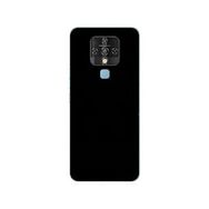 Teleplus Tecno Camon 16 Kılıf Mat Korumalı Biye Silikon Mavi Nano Ekran Koruyucu