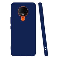 Teleplus Tecno Spark 6 Kılıf Mat Biye Silikon Mor Nano Ekran Koruyucu