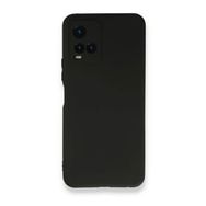 Teleplus Vivo Y32 Kamera Korumalı Silikon Siyah Kılıf