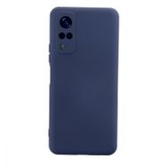 Teleplus Vivo Y53S Kamera Korumalı Nano Lansman Silikon Mor Kılıf