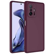 Teleplus Xiaomi 11T Pro Kamera Korumalı Mara Lansman Silikon Mor Kılıf