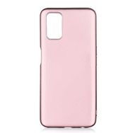Teleplus Xiaomi Mi 10 Lite 5G Lüks Mat Silikon Rose Gold Kılıf + Nano Ekran Koruyucu