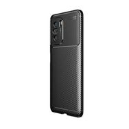 Teleplus Xiaomi Mi 11I Lüks Kamera Korumalı Karbon Lacivert Silikon Cep Telefonu Kılıf