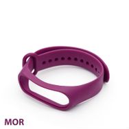 Teleplus Xiaomi MI Band 3 Silikon Mor Kordon