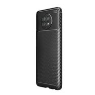 Teleplus Xiaomi MI10T Lite Negro Karbon Dokulu Siyah Nano Ekran Koruyucu Silikon Cep Telefonu Kılıf