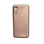 Teleplus Xiaomi Mi9 Se Kılıf Lüks Silikon Gold Nano Ekran Koruyucu