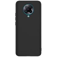 Teleplus Xiaomi Poco F2 Pro Lüks Mat Silikon ve Nano Ekran Koruyucu Altın Rengi Kılıf