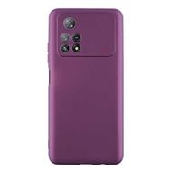 Teleplus Xiaomi Poco M4 Pro 4G Kamera Korumalı Mat Premier Silikon Siyah Kılıf