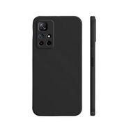 Teleplus Xiaomi Poco M4 Pro 5G Kamera Korumalı First Silikon Siyah Kılıf
