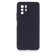 Teleplus Xiaomi Poco X3 GT Kamera Korumalı Mat Premier Silikon Siyah Kılıf ve Nano Ekran Koruyucu